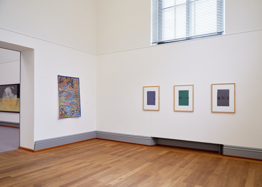 Installation view, Hommage an Otto Lehmann, Kunstmuseum Solothurn, 2022.