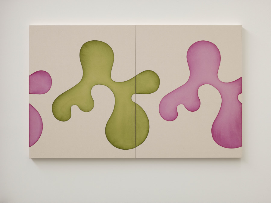 Installation View, Landon Metz: EUPHORIA at von Bartha, Basel, 6 March – 8 May 2021. Image courtesy the artist and von Bartha. Photo: Simon Schwyzer.