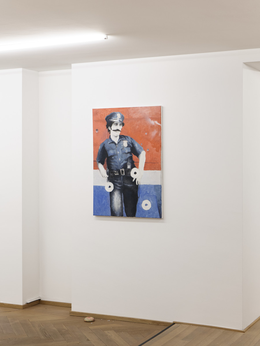 Exhibition view, René Kemp, L’univers crie, Mai 36 Galerie, 2021-2022.