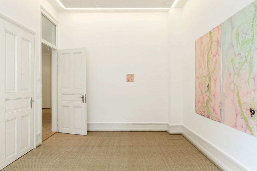 Kinke Kooi, Galerie Bernhard, exhibition view.