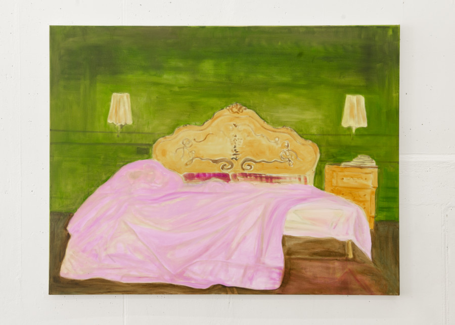 Caro Niederer, Interior Riviera, 2009 oil on canvas — Picture © Simon Rimaz