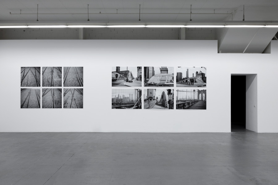 Werner von Mutzenbecher, Rheinhafen, Basel, 1977; Chicago, 1978 / New York, 1978. Ausstellungsansicht / Installation view Kunsthaus Baselland 2022. Foto/Photo: Gina Folly