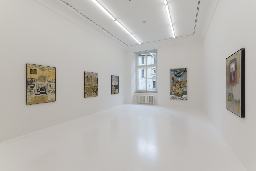 Heinrich Eichmann, Ausstellungsansicht Helmhaus (Foto: Zoe Tempest)