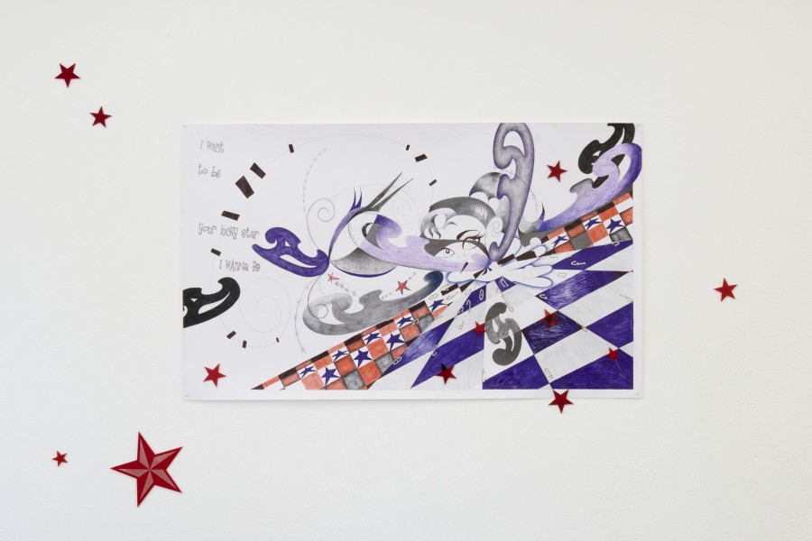 Philippa Schmitt, I want to be your lucky star, 2022/ Photo: Guillaume Python / Courtesy: the artist and WallStreet