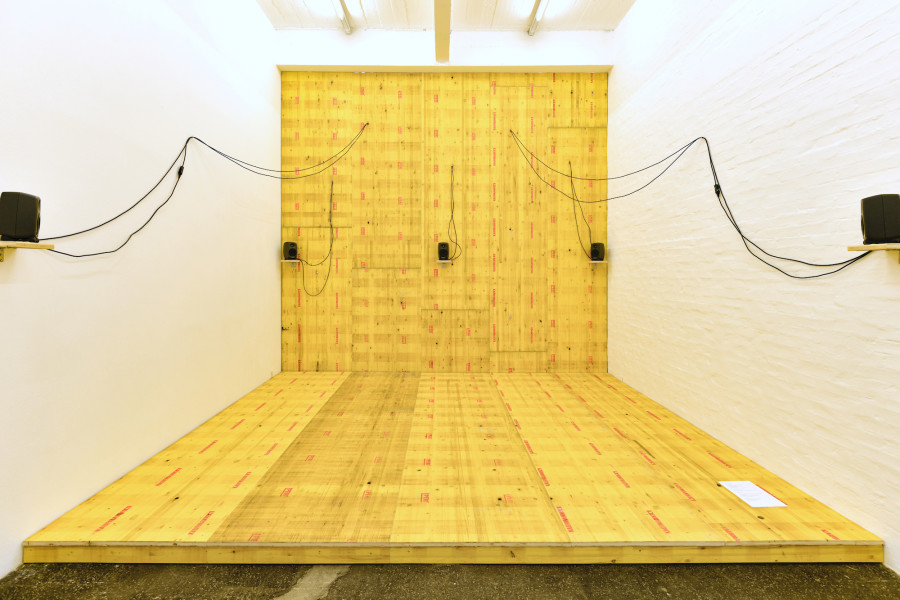 Caroline Ann Baur & Vanessà Heer, Tremor Walks, 2020. Photo: Kunst Halle Sankt Gallen, Sebastian Schaub