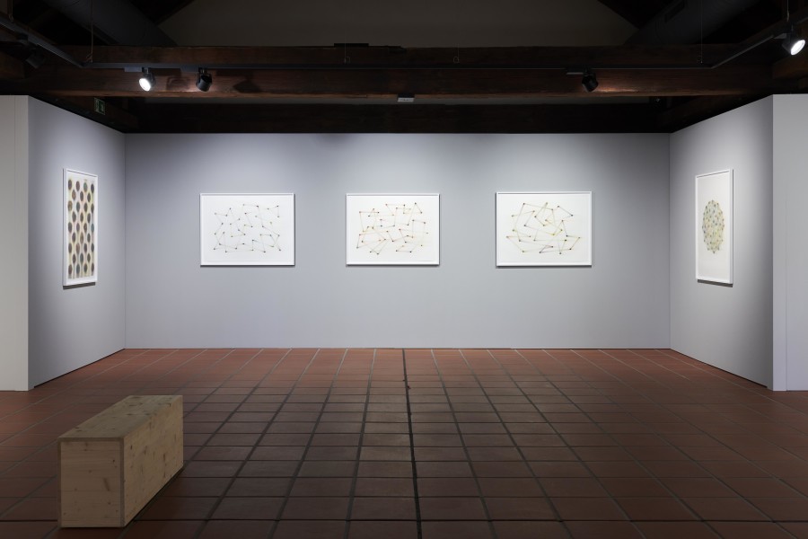 Exhibition view Otto Grimm, «Fluide Potenziale» at Zimmermannhaus Brugg, 2022 / Photo: Nici Jost / Courtesy: the artist and Zimmermannhaus