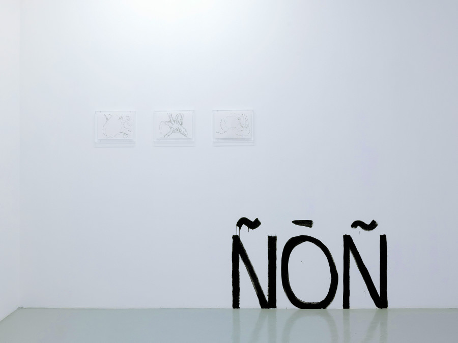 Exhibition view, Fabian Marti, Vide tentaculaire, Wilde, 2022. Photo: Tara Ulmann