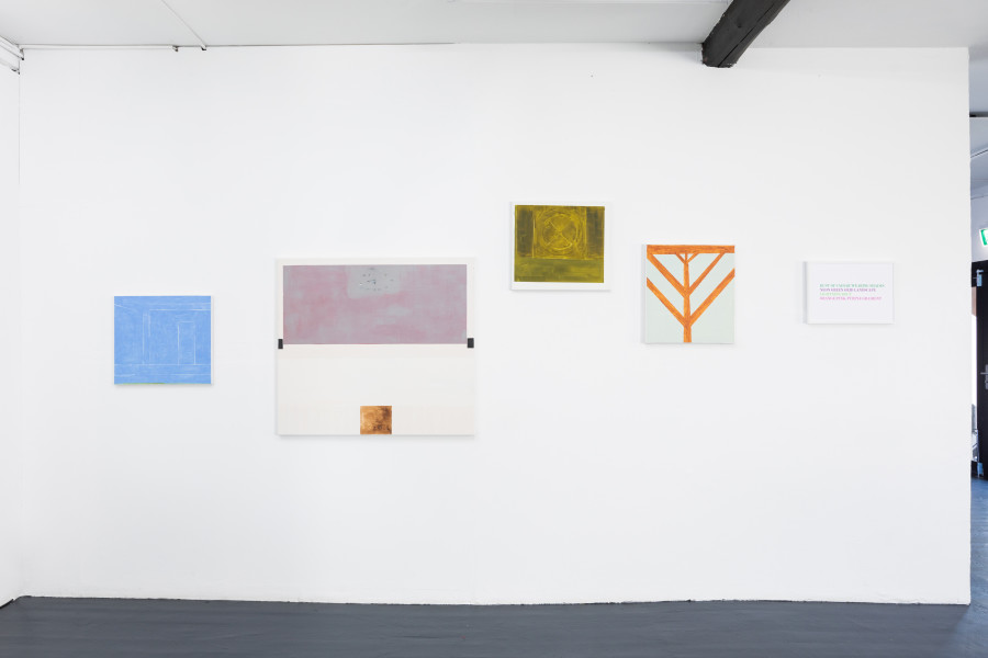 Valentin Hauri & Rhea Myers, installation view. Photo: Kilian Bannwart