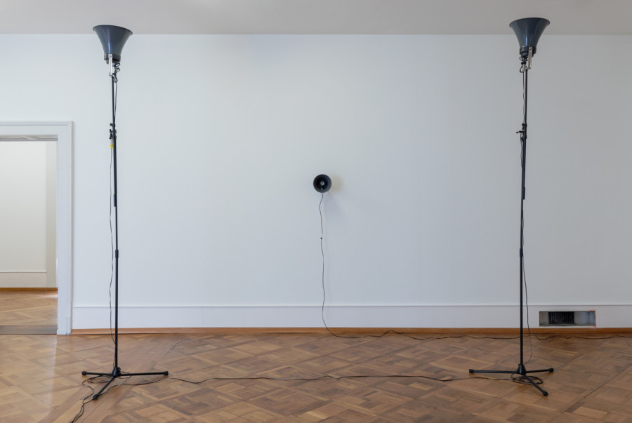 SOLO / MUTE / PAN – Olga Kokcharova, Laurent Güdel & Guests, Exhibition views Kunsthaus Centre d’art Pasquart 2022, Courtesy the artists. Photo: Guadalupe Ruiz