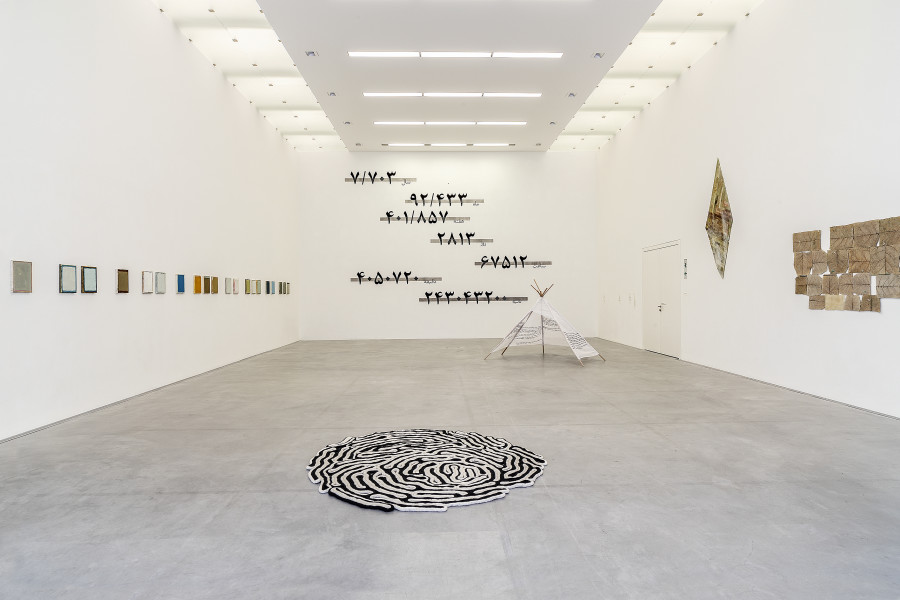 Exhibition view, Heimspiel 2021, Wait for my colour & my body, Kunsthalle Appenzell, 2021-2022