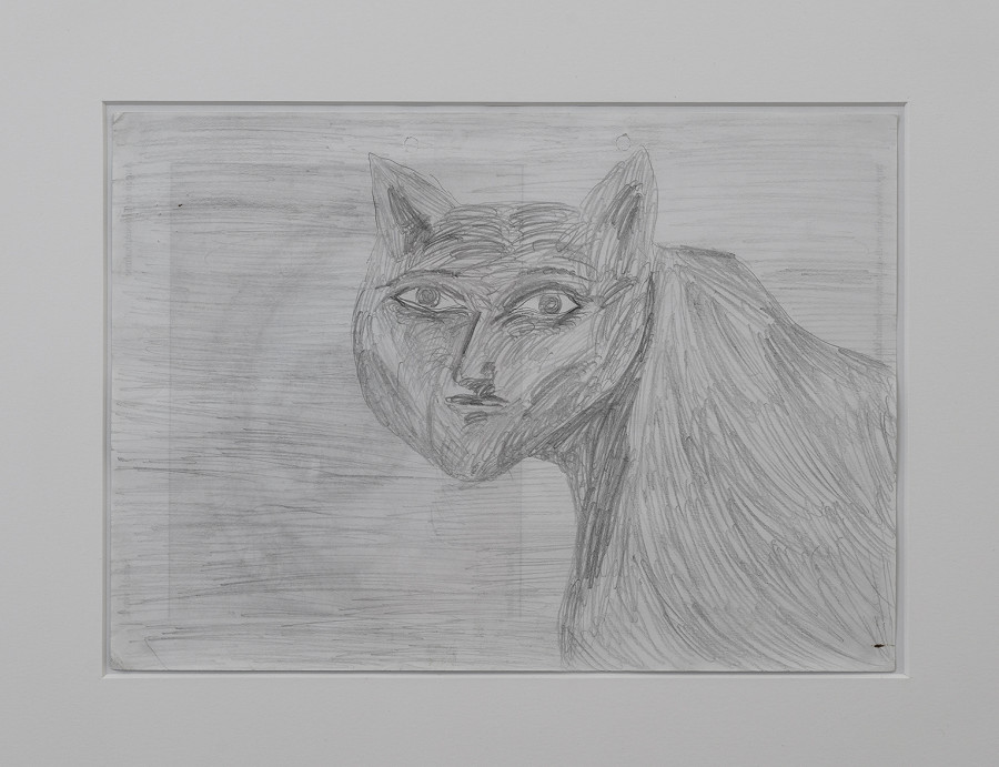 A moment evolving, Pencil on Paper, Framed, 40 × 50 cm, 2022 / Photo: Cedric Mussano / Courtesy: the artist and Kirchgasse Gallery