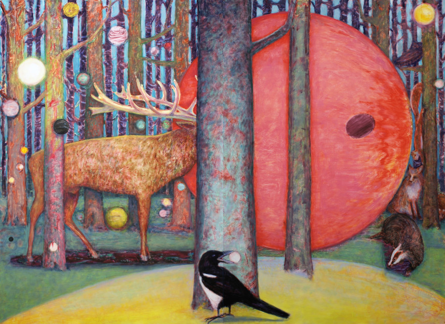 Guido Vorburger, Walddichtung, 2015