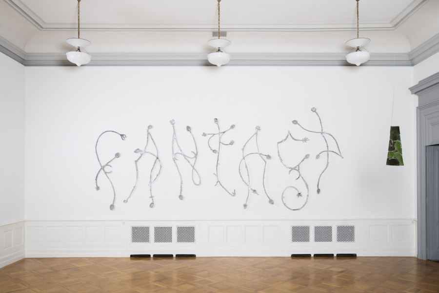 Installation view, Paul Paillet, Fantasy, Palais de l'Athénée salle Crosnier, 2022. Photo: Photo: Société des Arts/Greg Clément