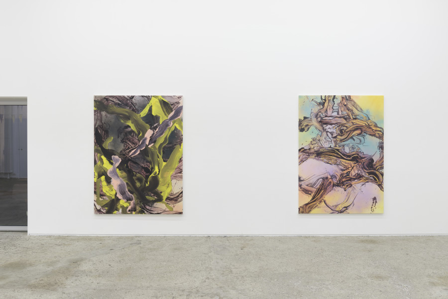 Judy Millar, Galerie Mark Müller, 2022, photocredit: Conradin Frei, Zurich