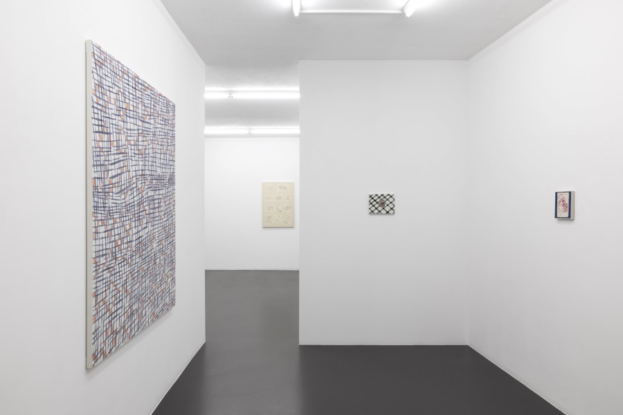 Installation view, Cosima zu Knyphausen, The End surprised me, Weiss Falk, 2022-2023. Photo credit: Gina Folly. Courtesy: Weiss Falk and the Artist