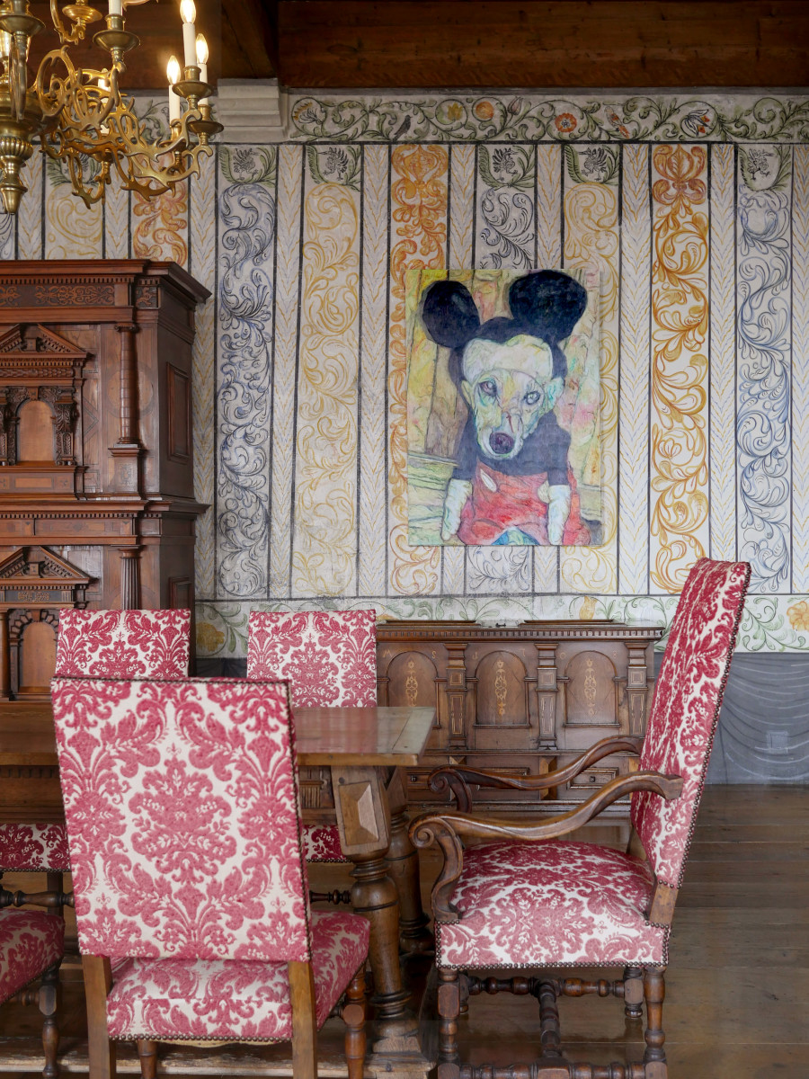 Grégory Sugnaux, vue d’exposition. © Courtoisie de l’artiste, photo. Château de Gruyères