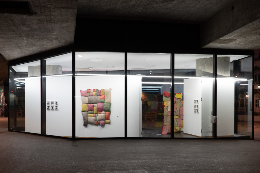 Ashfika Rahman, The typology of wounds, the mapping of healing, 2021. Installation view. VITRINE, Basel. Photographer: Marcel Scheible.