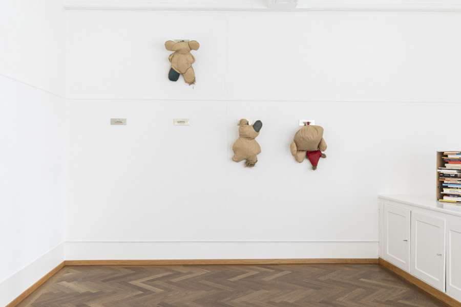 RADICAL SOURCES, Claire Fontaine, Dorota Gawęda & Eglė Kulbokaitė, Laurent Güdel, Jeanne Jacob, Hunter Longe, Lou Masduraud, Sadie Plant, Augustin Rebetez, Jan van Oordt, et un texte de Antoine Rubin, KRONE COURONNE, 2022, photocredit: Michal Florence Schorro