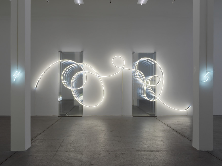 Brigitte Kowanz, Exhibition view Museum Haus Konstruktiv, 2020. Photo: Stefan Altenburger. © 2020, ProLitteris, Zurich; Studio Brigitte Kowanz