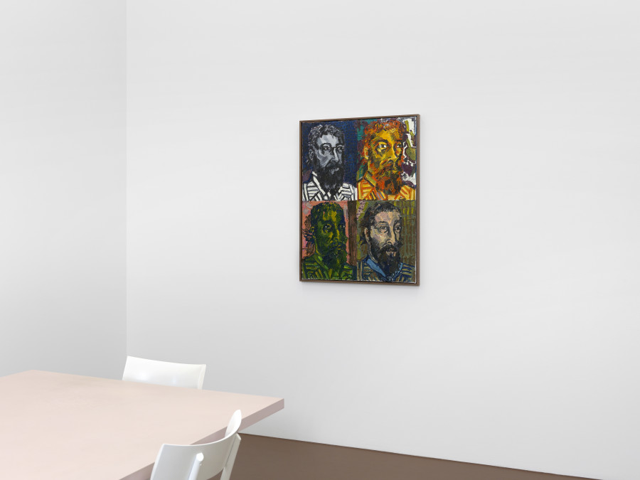 Alex Becerra Pleasure Paintings Installation views Karma International, Zurich 2022 Courtesy of the artist and Karma International, Zurich, Photos: Annik Wetter.