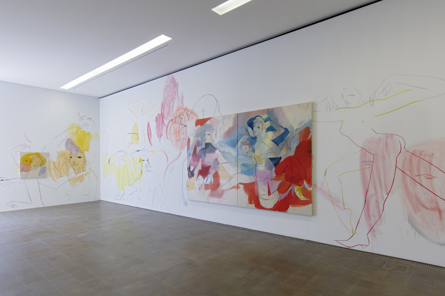 France-Lise McGurn, Bodytronic, 2020, Ausstellungsansichten / vues d’expositon / exhibition views Kunsthaus Centre d’art Pasquart, Biel/Bienne; Courtesy the artist and Simon Lee Gallery, London. Photos: Stefan Rohner.