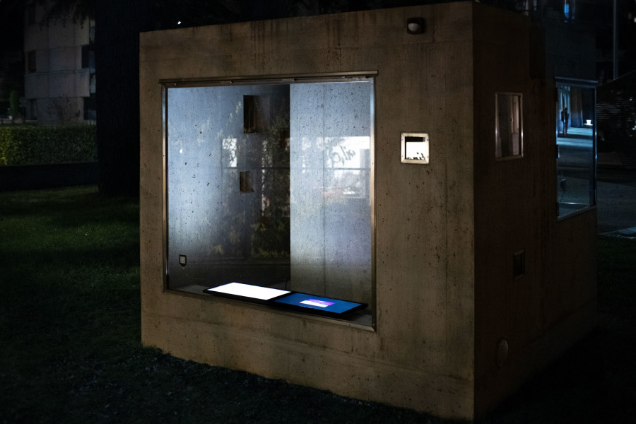 Thomas Julier, Dawn Chorus Protocol, Lemme, Sion, Switzerland, Curator: Josiane Imhasly, Photo credit: Romain Iannone