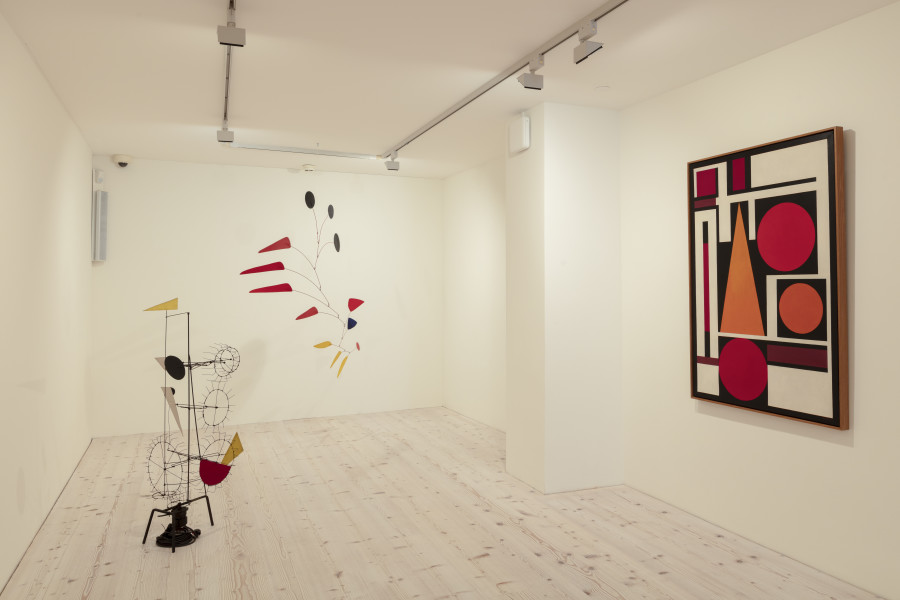 Abstractions plurielles, vue d'exposition © Fondation Gandur pour l'Art, Genève. Photographe Lucas Olivet