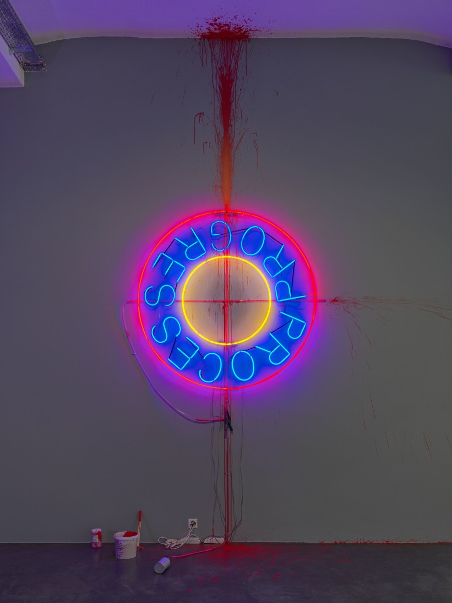 Installation view, ‘RICHARD JACKSON WORKS’, Hauser & Wirth Zurich, Limmatstrasse, until 23 December 2022 © Richard Jackson. Courtesy the artist and Hauser & Wirth. Photo: Stefan Altenburger Photography Zürich