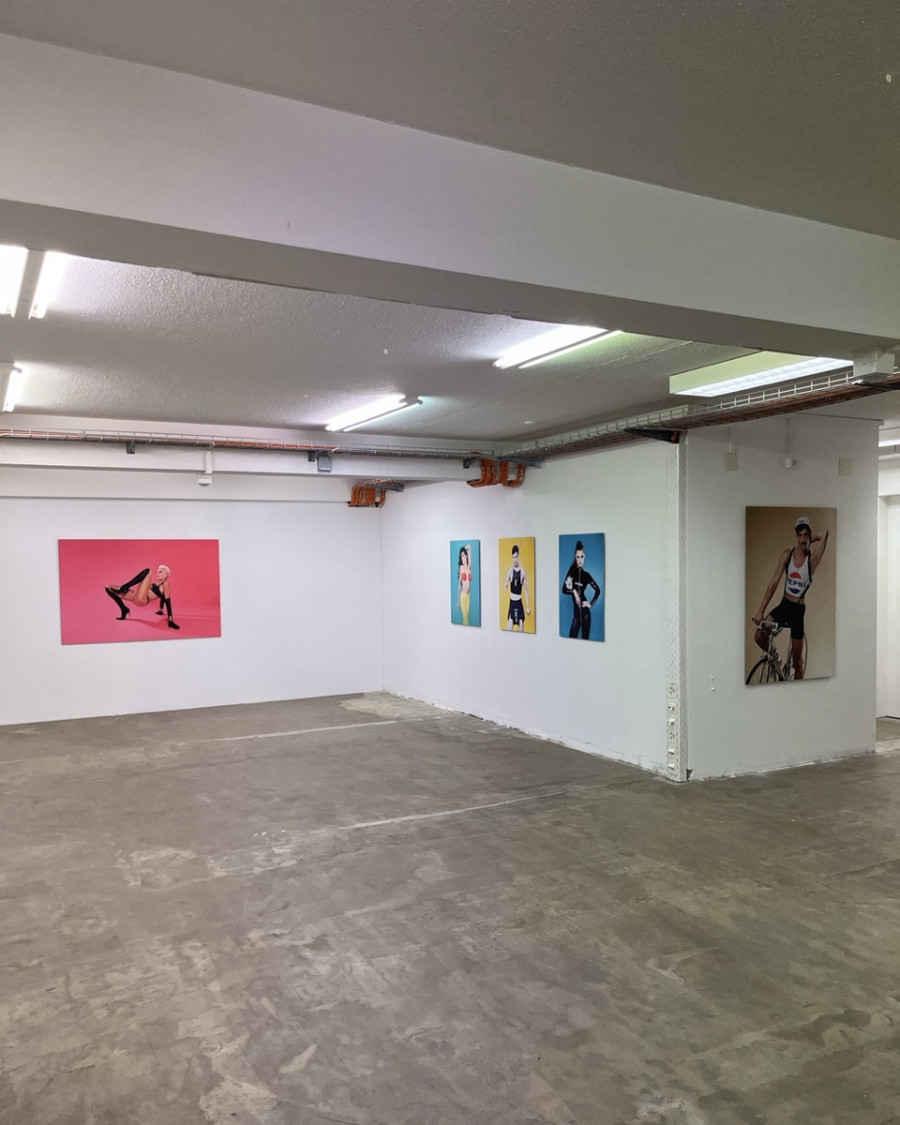 Lukas Beyeler's exhibition, Installation views, 2022, flatmarkus.