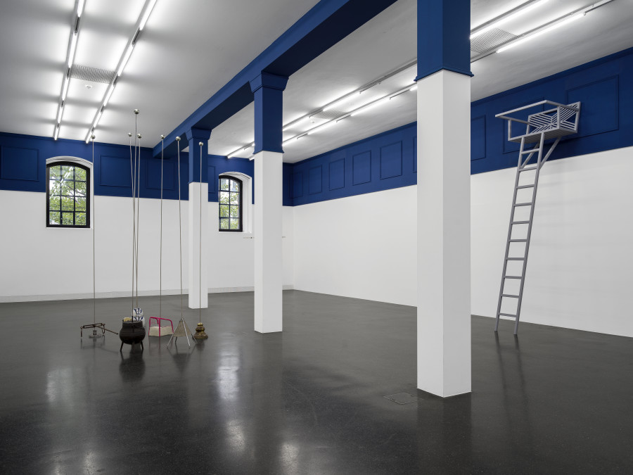 Installation view, Dozie Kanu, Galerie Francesca Pia, Zurich, 2022. Photo: Cedric Mussano