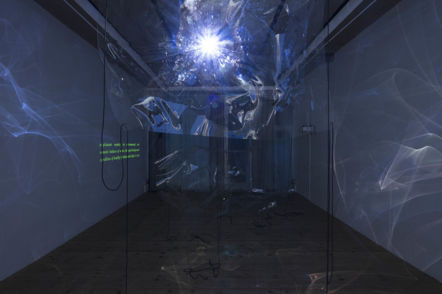 Exhibition view, Riikka Tauriainen – Intimacy of Strangers, sic! Elephanthouse, 2020-2021. Photo credit: Andri Stadler