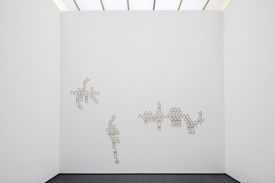 Barbara Müller, Erinnerungen 6 Kleinformate, 2018–2020 Öl auf Hartfaserplatte, 6- teilig, je 40 × 30 cm / 30 × 40 cm Foto: René Rötheli