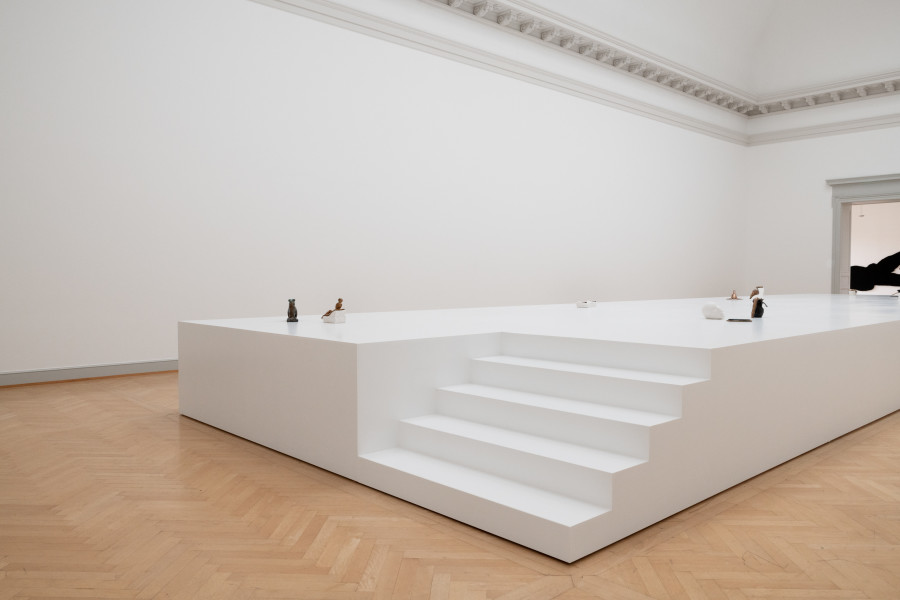 Grace Schwindt, Installation view Kunstmuseum St.Gallen, Courtesy the artist and Zeno X Gallery, Antwerp, Photo: Sebastian Stadler