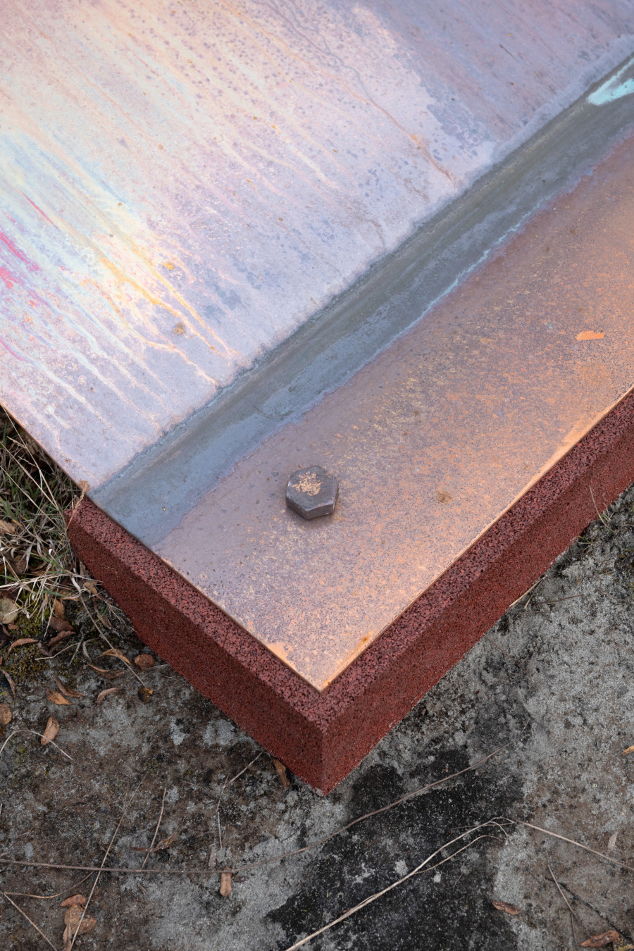 Marie Lund, The Falling, The Stretch, 2021, Detail, Courtesy Croy Nielsen, Wien und Galleri Nicolai Wallner, Kopenhagen, Foto: Sebastian Stadler