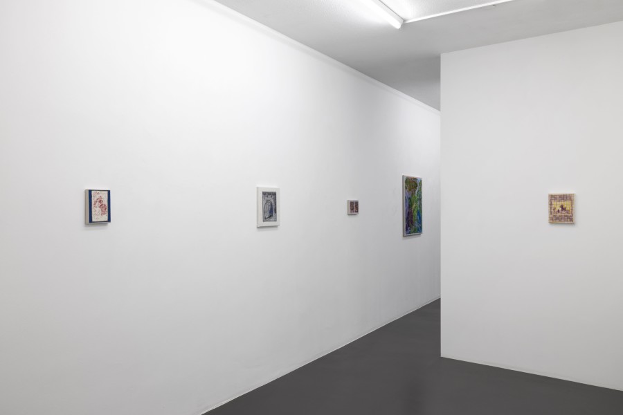 Installation view, Cosima zu Knyphausen, The End surprised me, Weiss Falk, 2022-2023. Photo credit: Gina Folly. Courtesy: Weiss Falk and the Artist