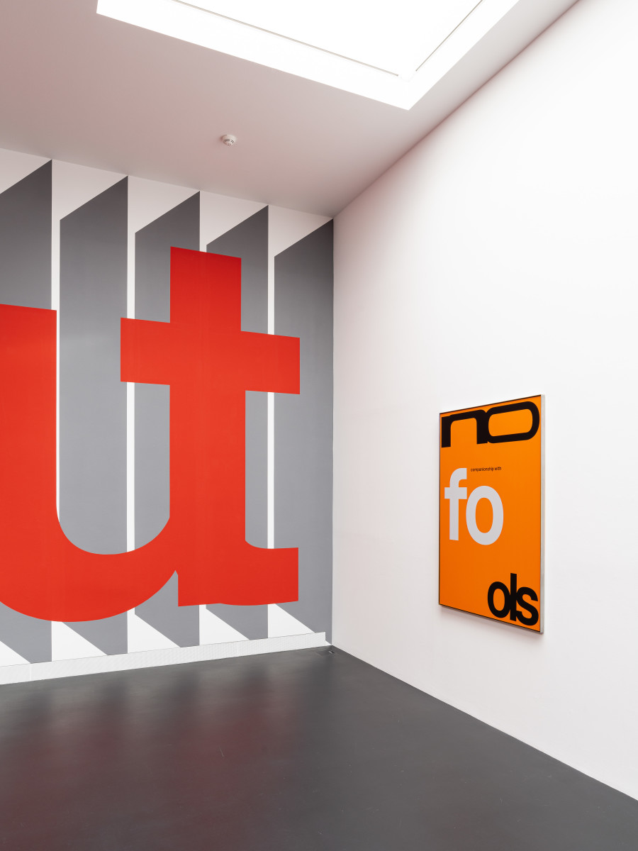 Nora Turato, Poor babies so scared of themselves and others, 2020 Exhibition view, Galerie Gregor Staiger, Zurich