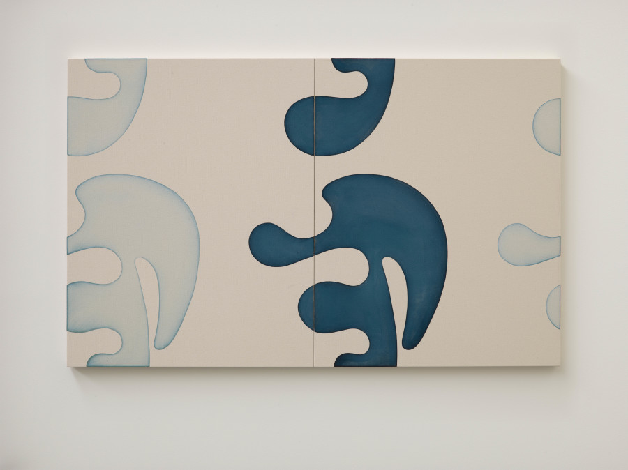 Installation View, Landon Metz: EUPHORIA at von Bartha, Basel, 6 March – 8 May 2021. Image courtesy the artist and von Bartha. Photo: Simon Schwyzer.