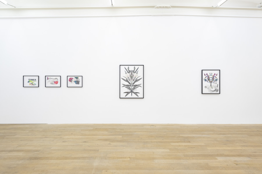 Exhibition views: Marc Bauer, „The Default Brain“, Galerie Peter Kilchmann, Zurich, Switzerland, Sept. 1 - Oct. 14, 2022, Courtesy the artists and Galerie Peter Kilchmann, Zurich Photo: Sebastian Schaub