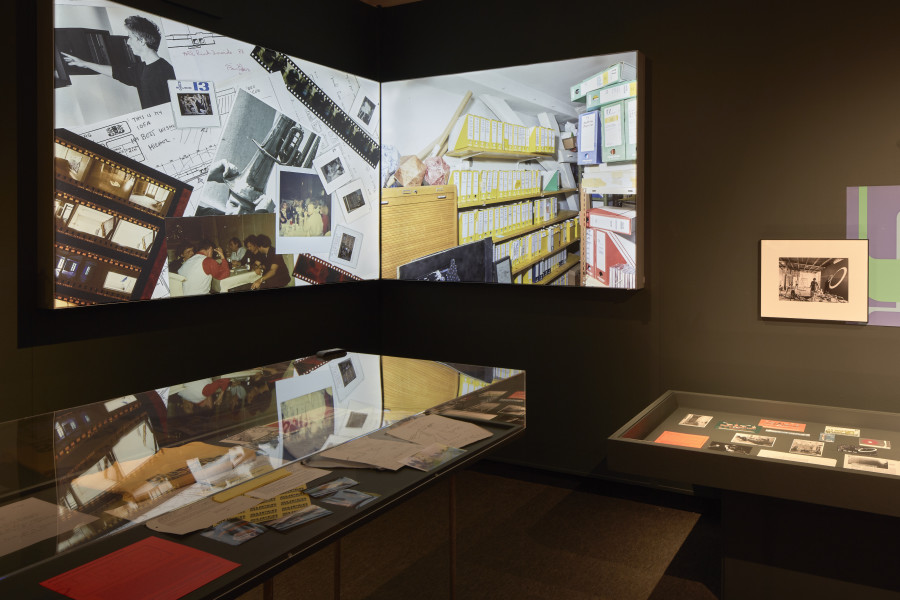 Exhibition view, Fri Art was born from the void, the Spirit of a Kunsthalle, Musée d'art et d'histoire de Fribourg, 2021