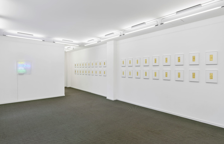 Exhibition view, Notes on Abstraction, Edition VFO, 2022. Courtesy Edition VFO, Zürich. Photo: Bernhard Strauss