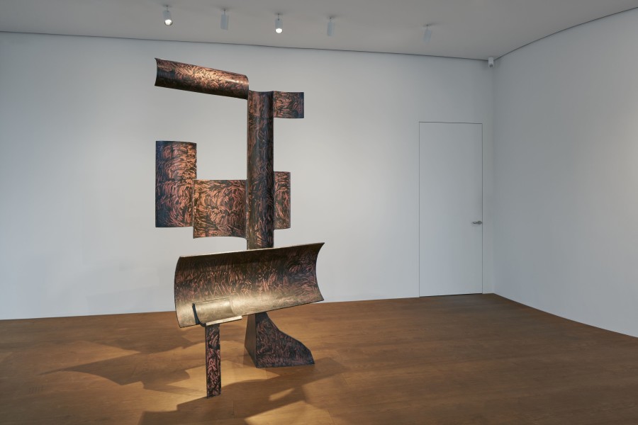 Installation view, ‘David Smith. Four Sculptures,’ Hauser & Wirth Zurich, Bahnhofstrasse 1, until 6 April 2023 © 2022 The Estate of David Smith / Licensed by VAGA at Artists Rights Society (ARS), NYCourtesy the Estate and Hauser & Wirth. Photo: Jon Etter
