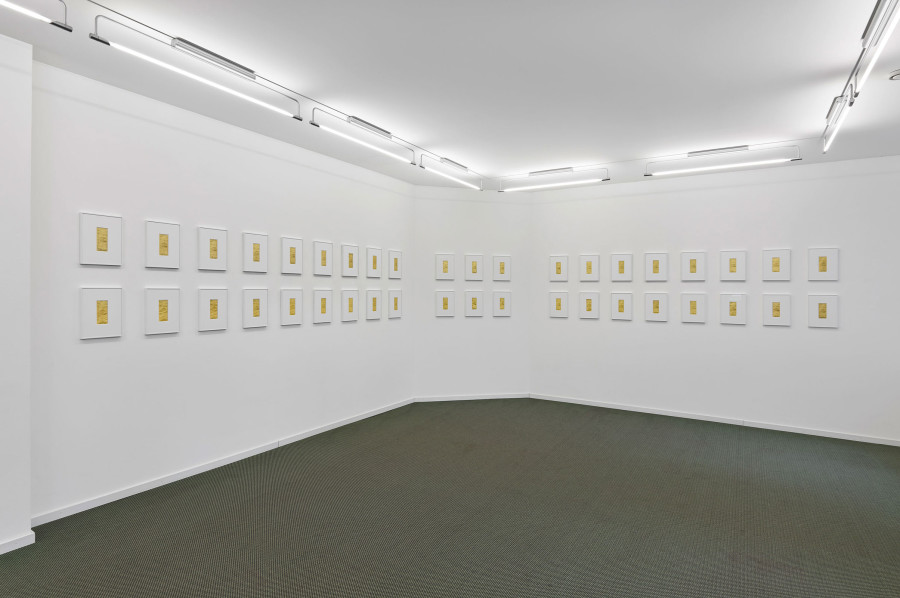 Exhibition view, Notes on Abstraction, Edition VFO, 2022. Courtesy Edition VFO, Zürich. Photo: Bernhard Strauss