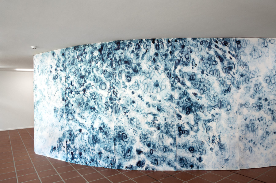 Exhibition view Angela Anzi, «Sentimental Organs» at Zimmermannhaus Brugg, 2022 / Photo: Simone Haug / Courtesy: the artist and Zimmermannhaus