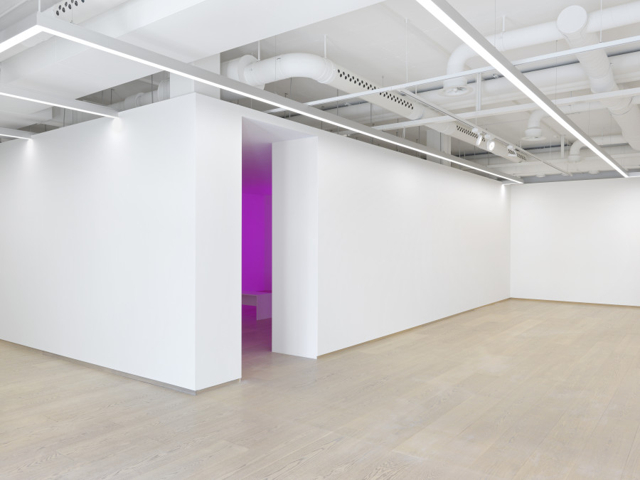 Installation view, James Turrell, Elemental, Pace Gallery, 2022. Photo: Annik Wetter