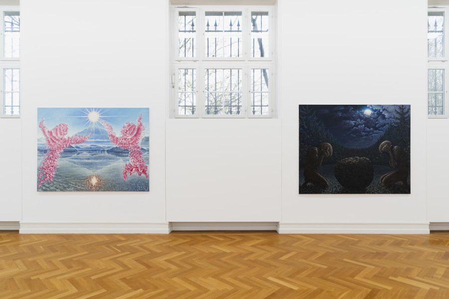 Ausstellungsansicht / Exhibition view, Jean-Frédéric Schnyder, Kunsthalle Bern, 2022. Photo: Gunnar Meier