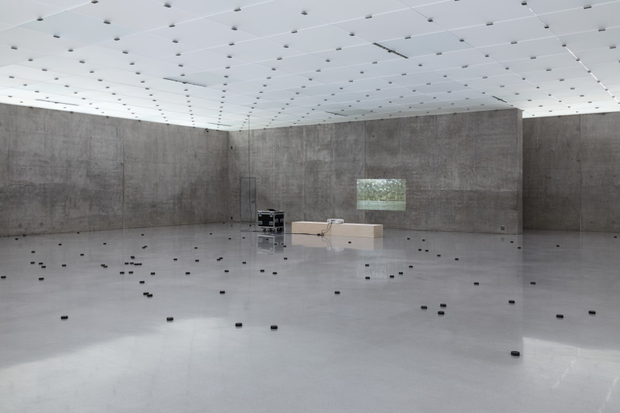 Dora Budor, Installation view Continent, second floor Kunsthaus Bregenz, 2022. Photo: Markus Tretter. Courtesy of the artist. © Dora Budor, Kunsthaus Bregenz