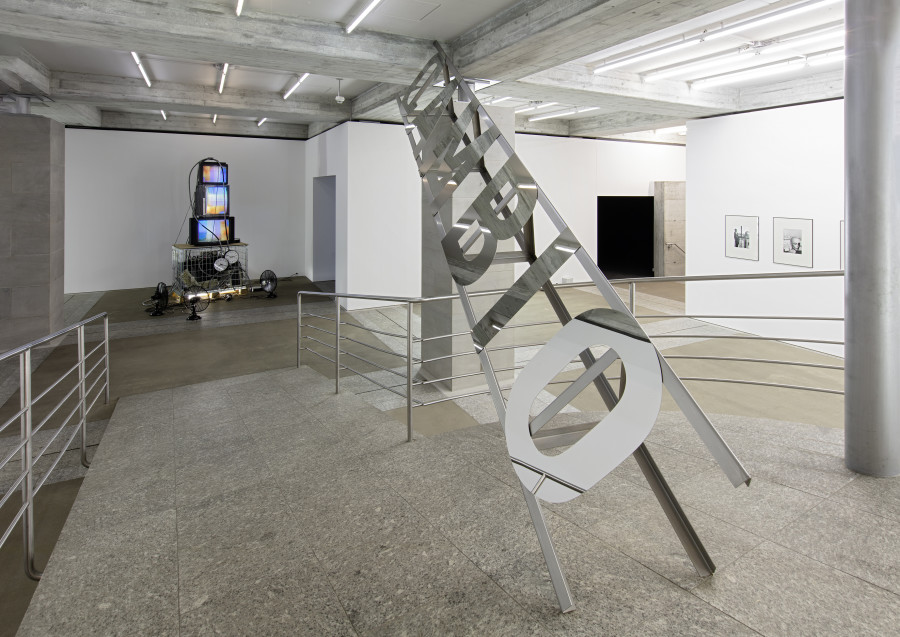 Welt am Draht, Installationsansicht, Kunstmuseum St.Gallen, Foto: Stefan Rohner