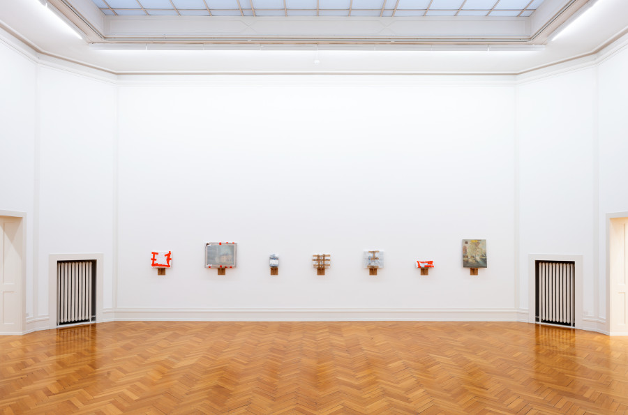 Exhibition view, Jef Geys, Kunsthalle Bern, 2021. Photo: Stefan Burger