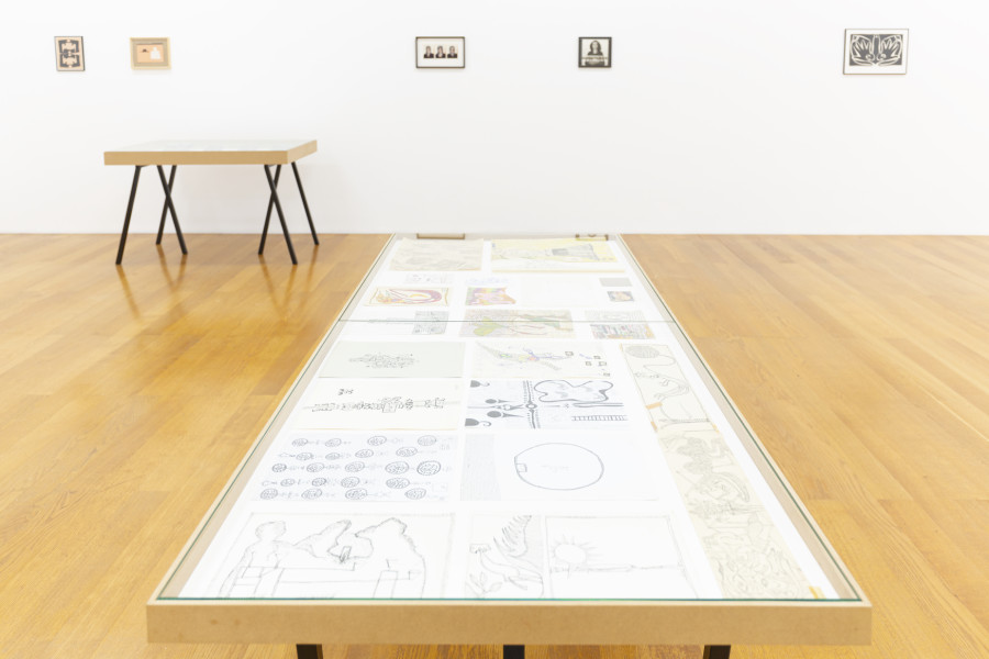 Exhibition view, Matthias Frick, Storing the Cold in Cold Countries for Hot Countries, Kunstmuseum Liechtenstein, 2022. Photo credit: Alicia Olmos Ochoa