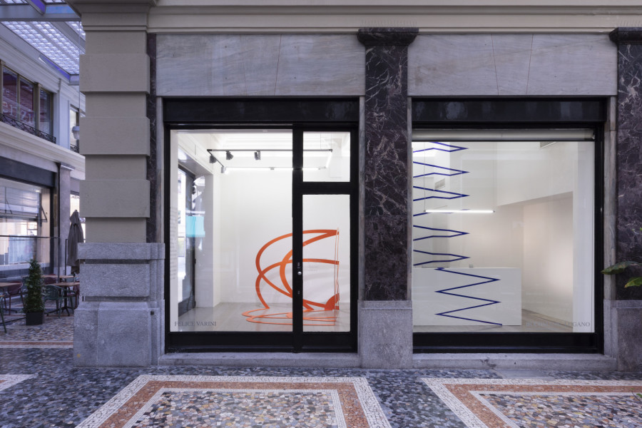 Installation view, Buchmann Lugano, 2021